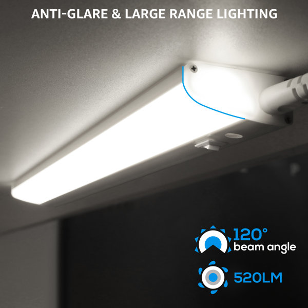 TORCHSTAR LED Under Task Lighting, 8W, 16 Inch, 4000K Cool